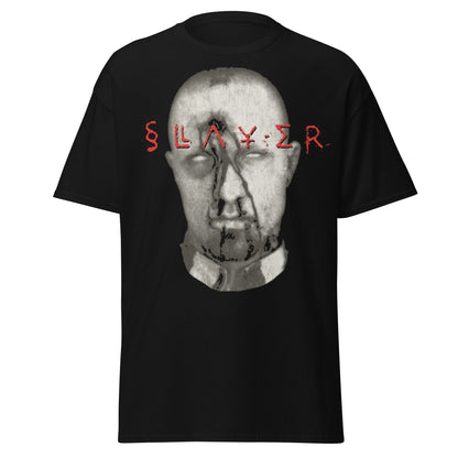 Slayer Blank Eyes Jumbo Print Mens T Shirt