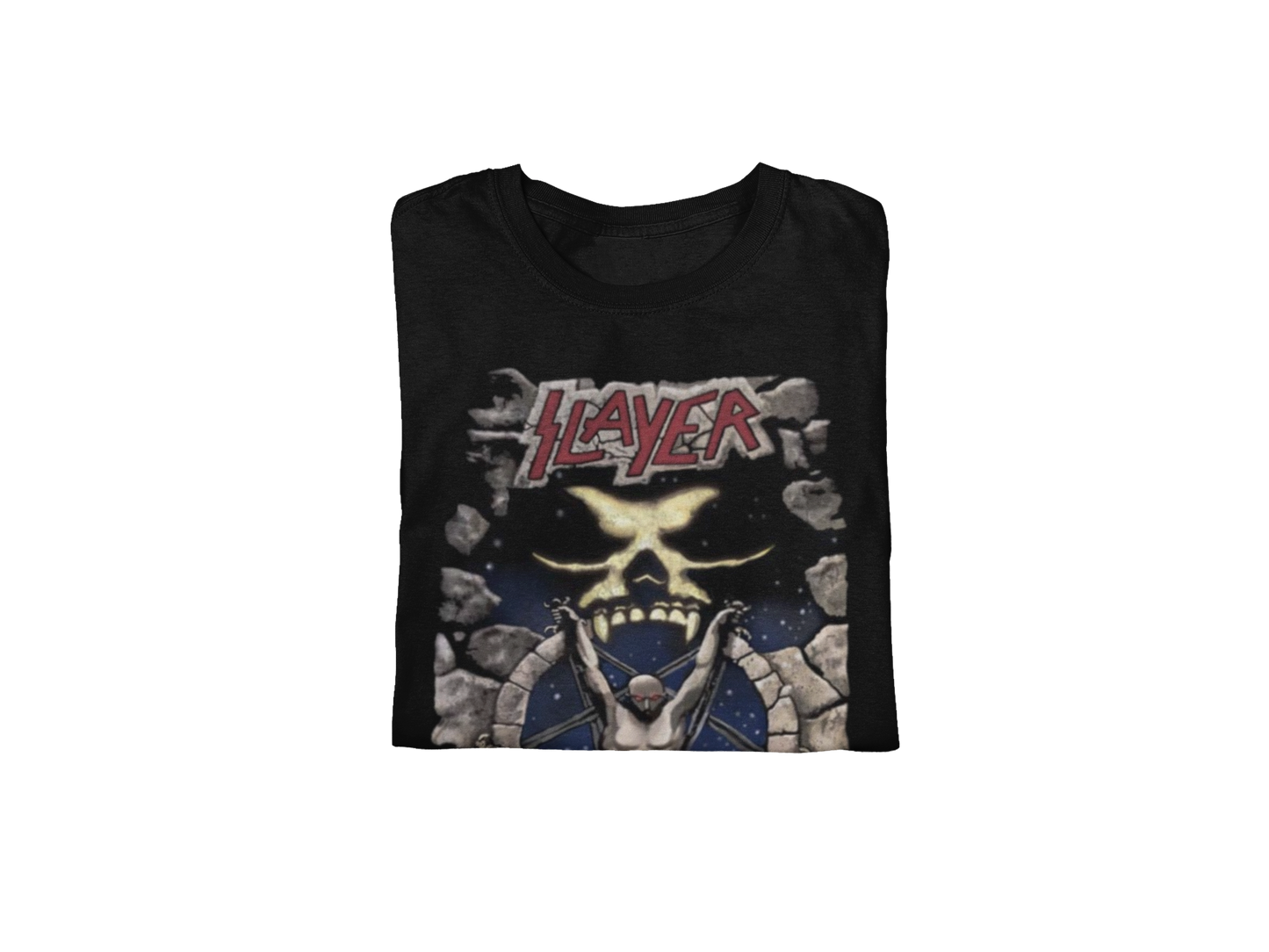 Slayer - Bow Down Jumbo Print Mens T Shirt