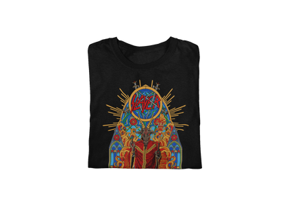 Slayer - Chapel Jumbo Print Mens T Shirt