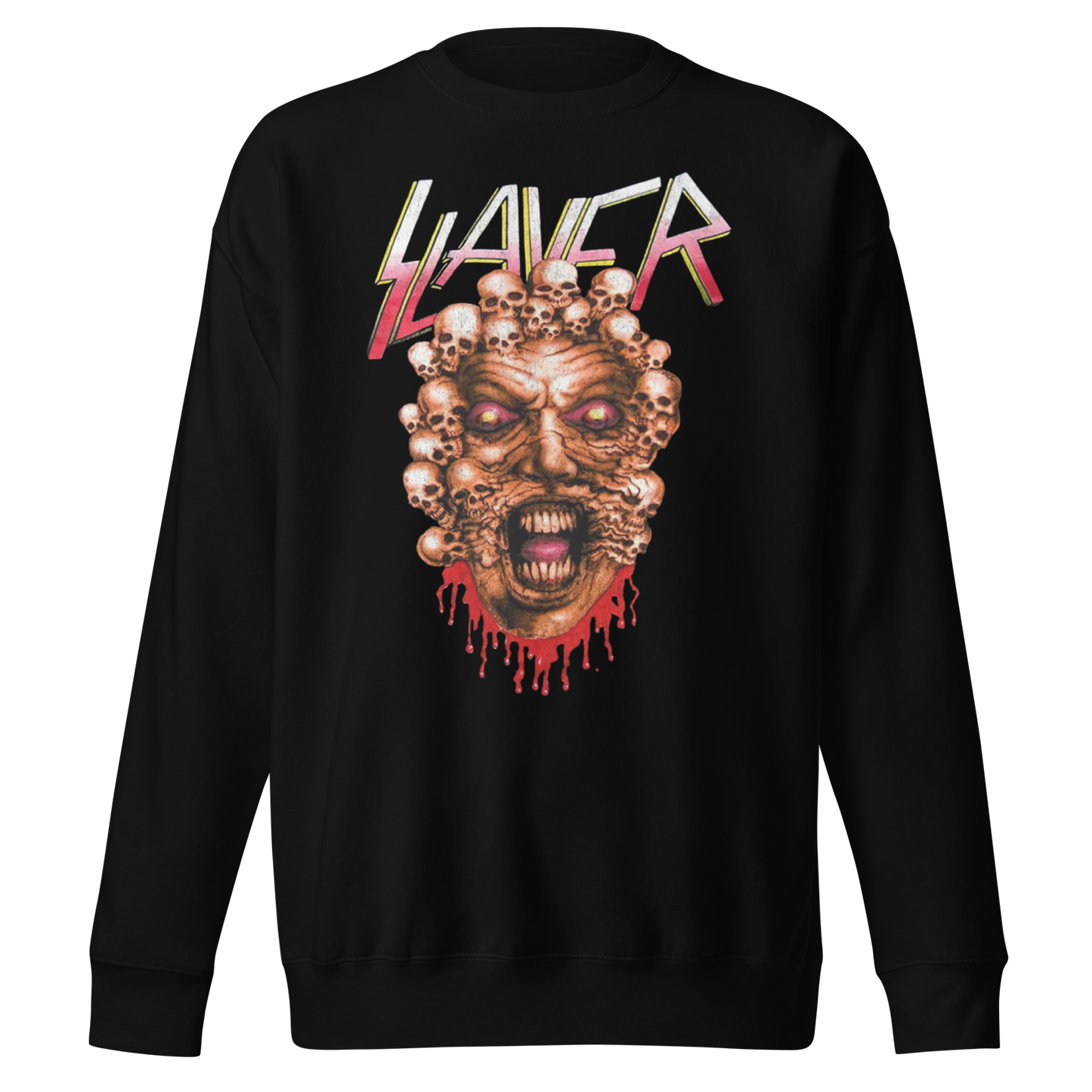Slayer Demon Drip Jumbo Print Sweatshirt