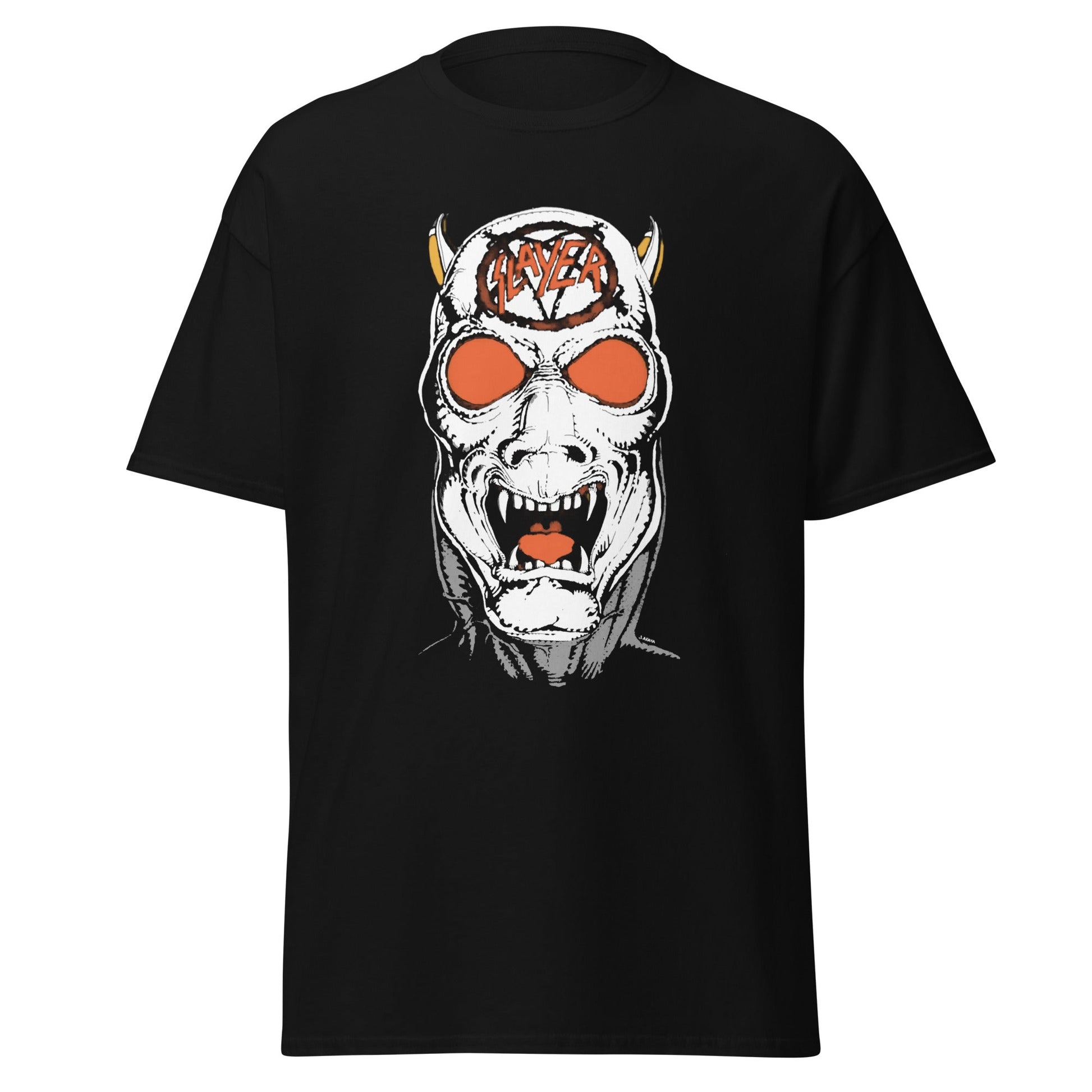 Slayer - Reign In Blood 86-87 Tour Vintage Jumbo Print Mens T Shirt