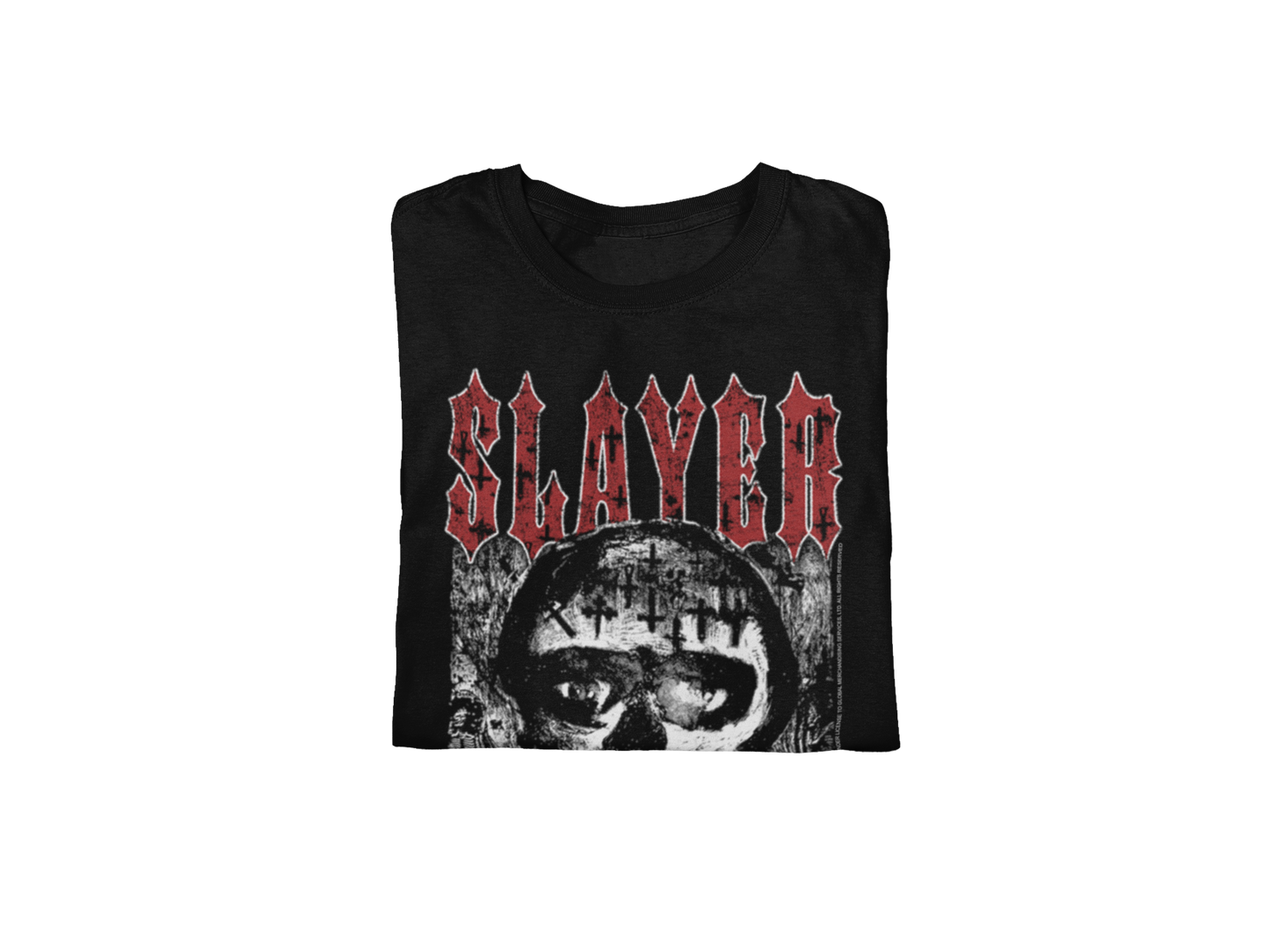 Slayer Seasons in the Abyss Jumbo Print Mens T Shirt