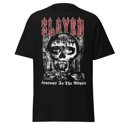 Slayer Seasons in the Abyss Jumbo Print Mens T Shirt