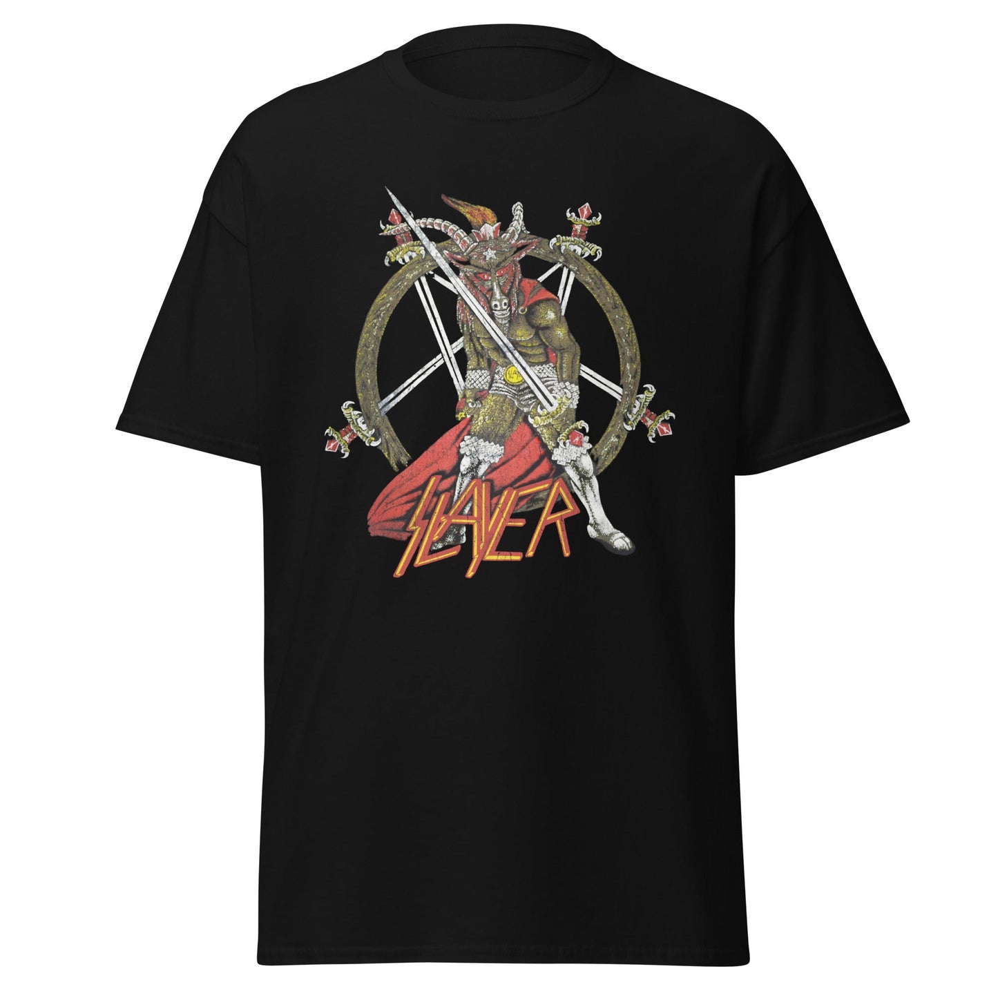 Slayer - Show No Mercy Jumbo Print Mens T Shirt