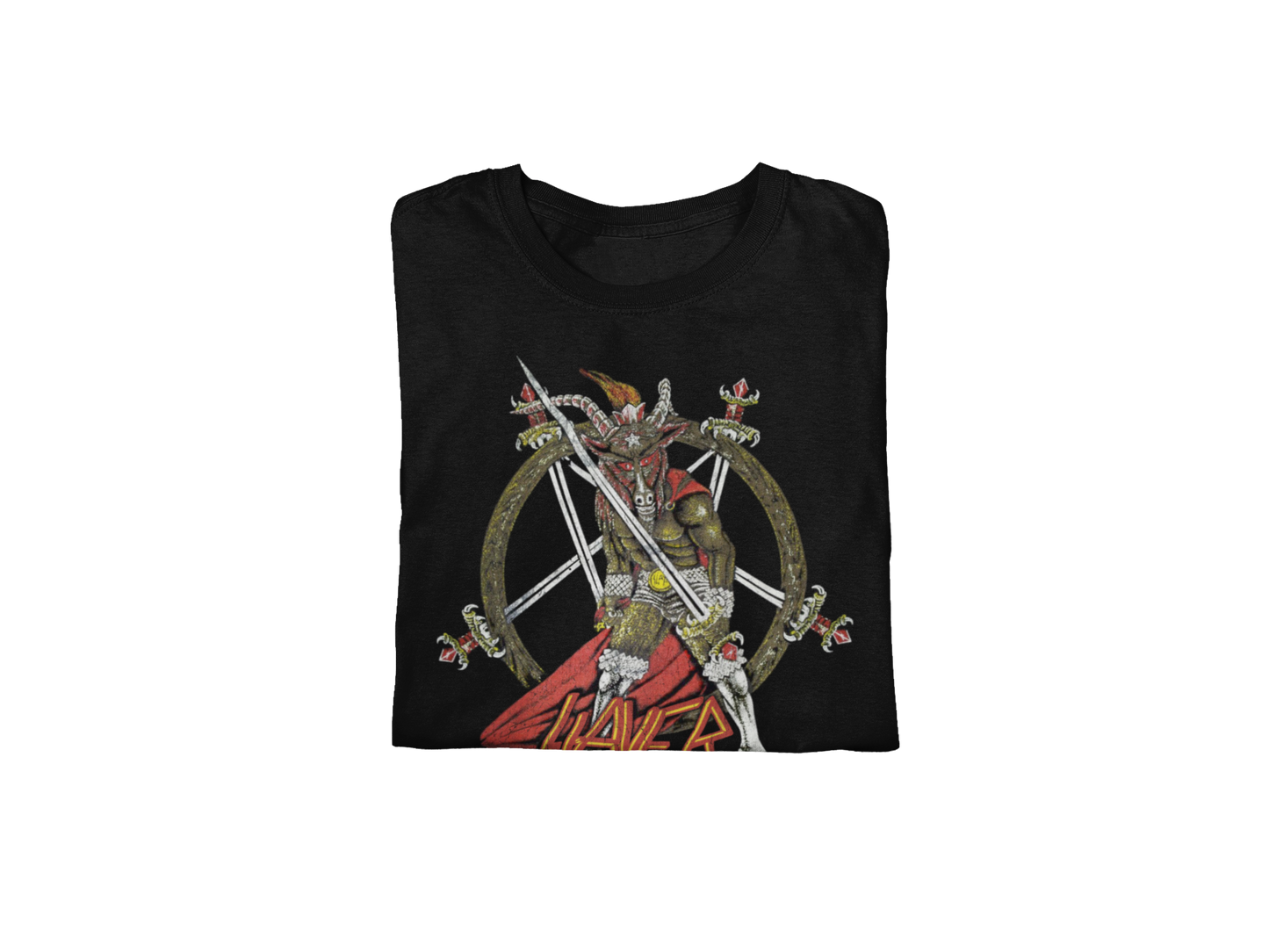 Slayer - Show No Mercy Jumbo Print Mens T Shirt