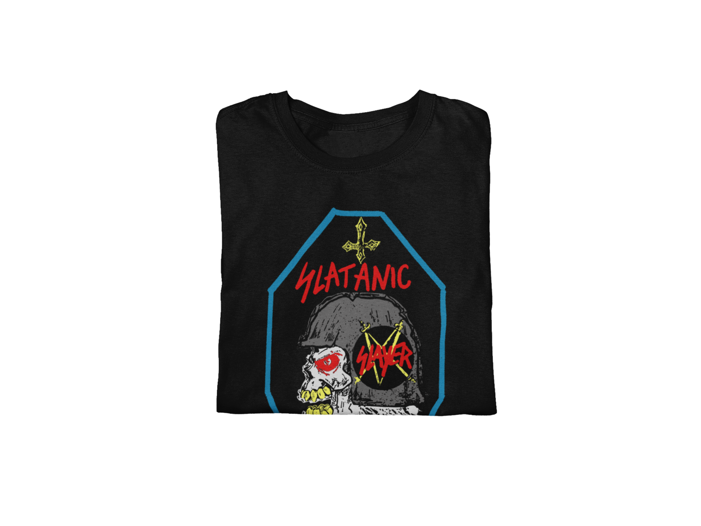 Slayer - Slaytanic Jumbo Print Mens T Shirt