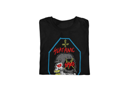 Slayer - Slaytanic Jumbo Print Mens T Shirt