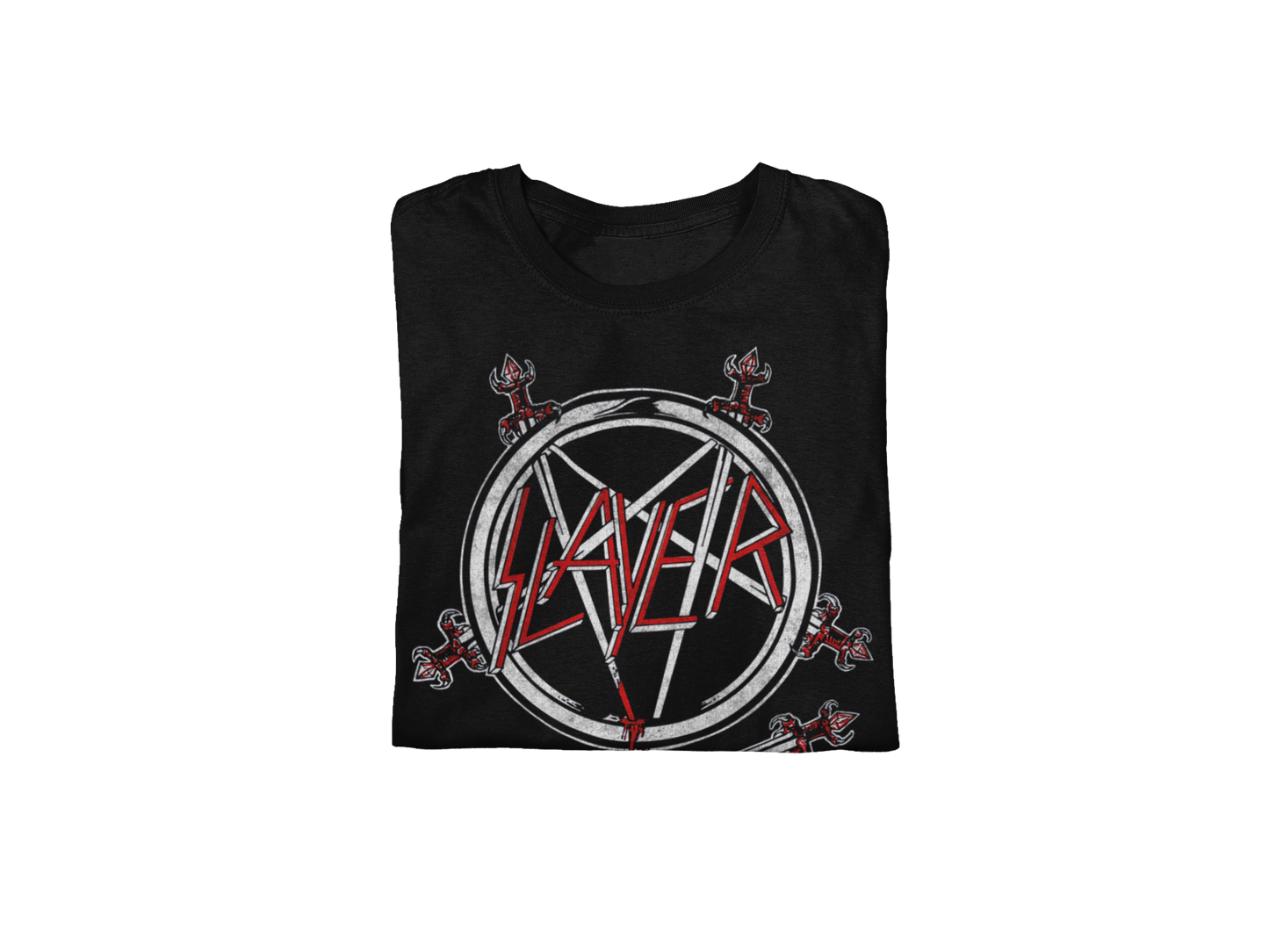 Slayer Sword Logo Jumbo Print Mens T Shirt