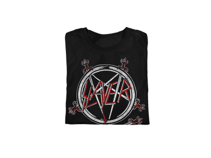Slayer Sword Logo Jumbo Print Mens T Shirt
