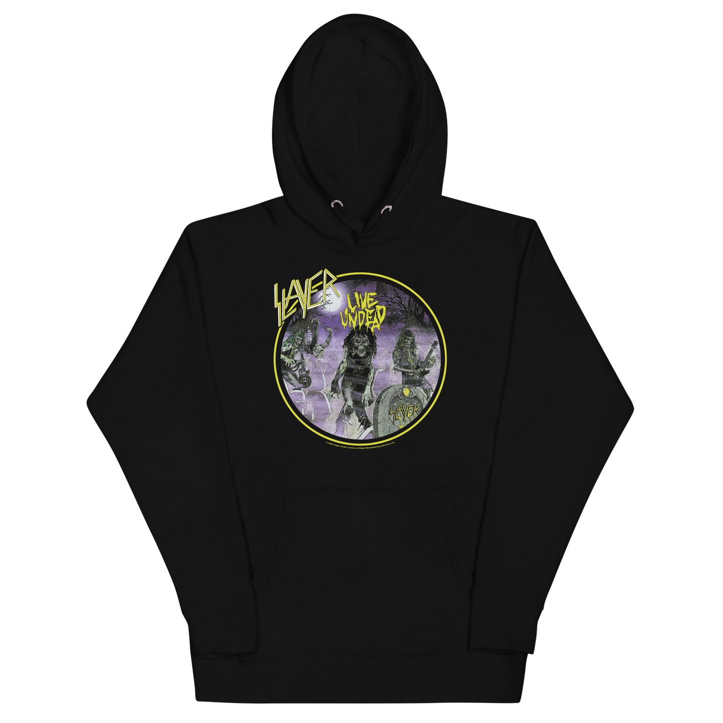 Slayer Yellow Undead Classic Hoodie
