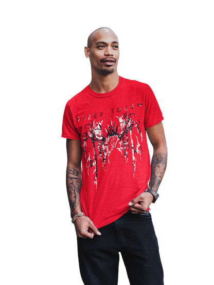 Sleep Token Drip Jumbo Print Mens T Shirt