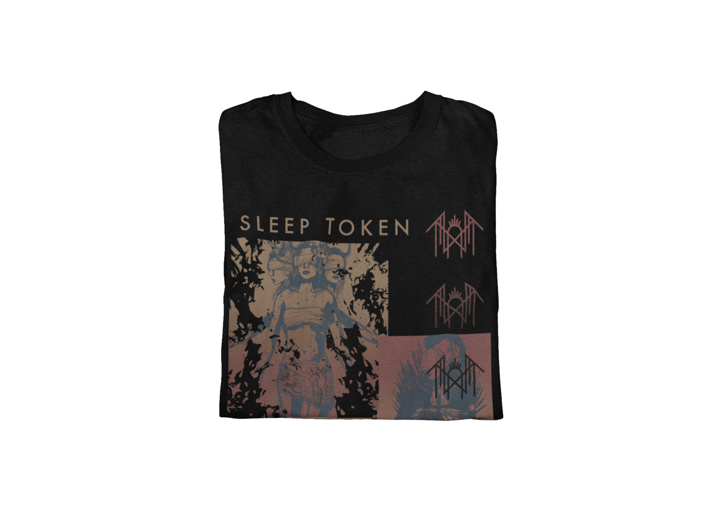 Sleep Token Multi Hit Jumbo Print Mens T Shirt