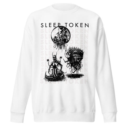 Sleep Token Take Me Back Jumbo Print Sweatshirt