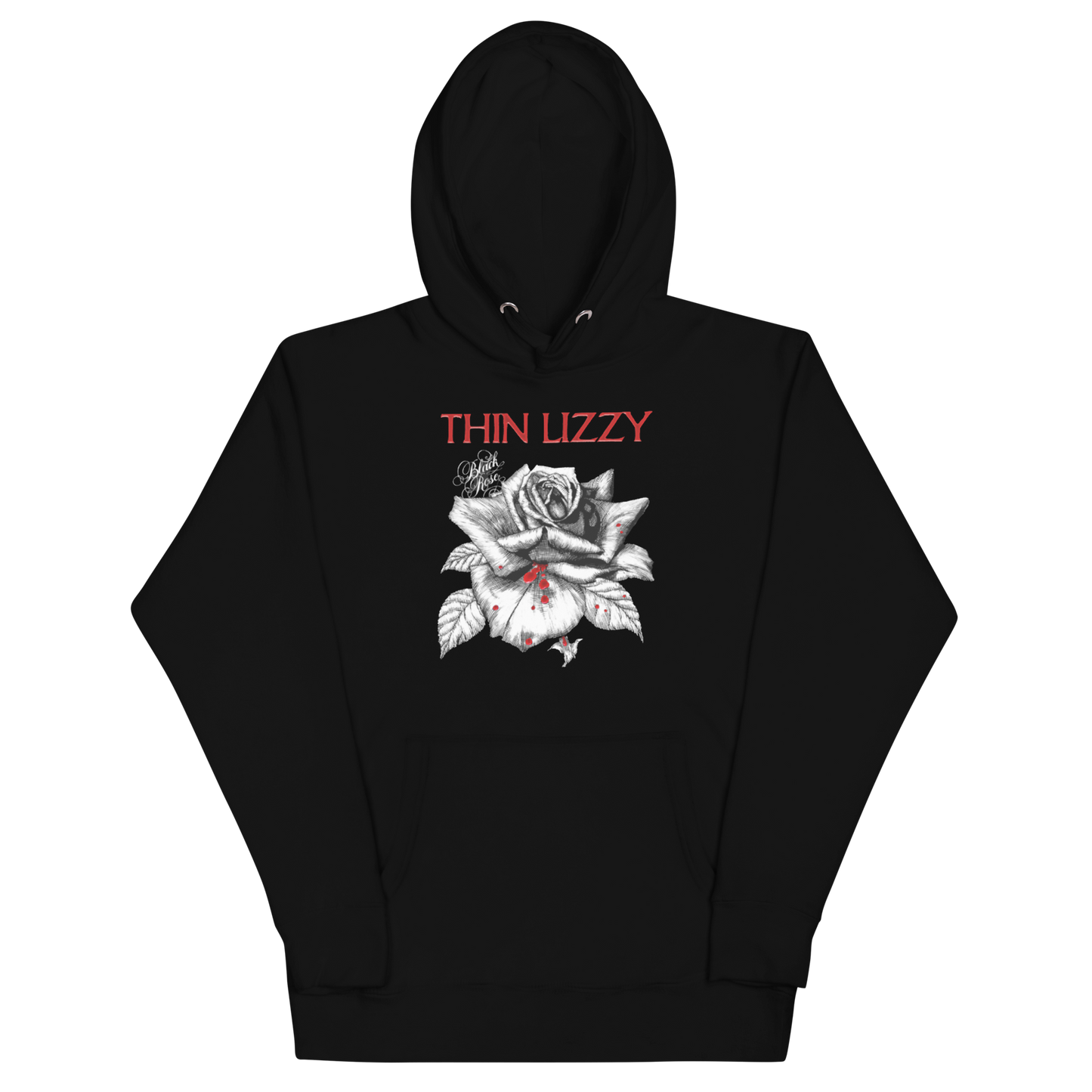 Thin Lizzy Black Rose Classic Hoodie