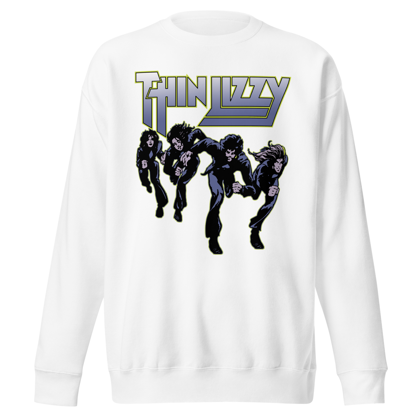 Thin Lizzy Jailbreakers Jumbo Print Sweatshirt