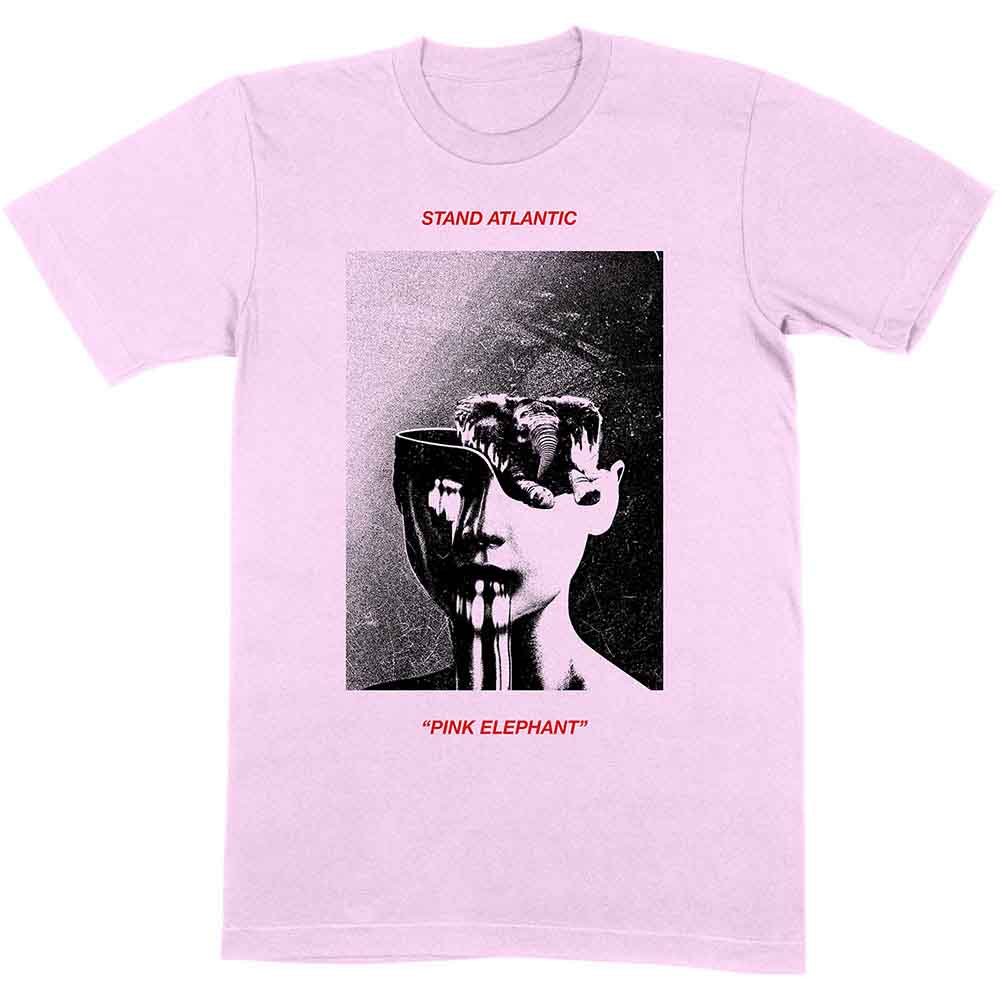 Stand Atlantic Pink Elephant Mens T Shirt