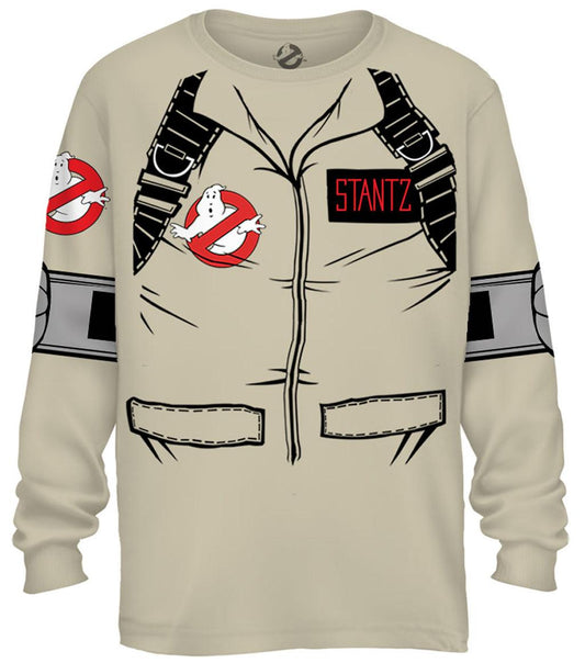 Stantz Long Sleeve Costume T Shirt With Back Print
