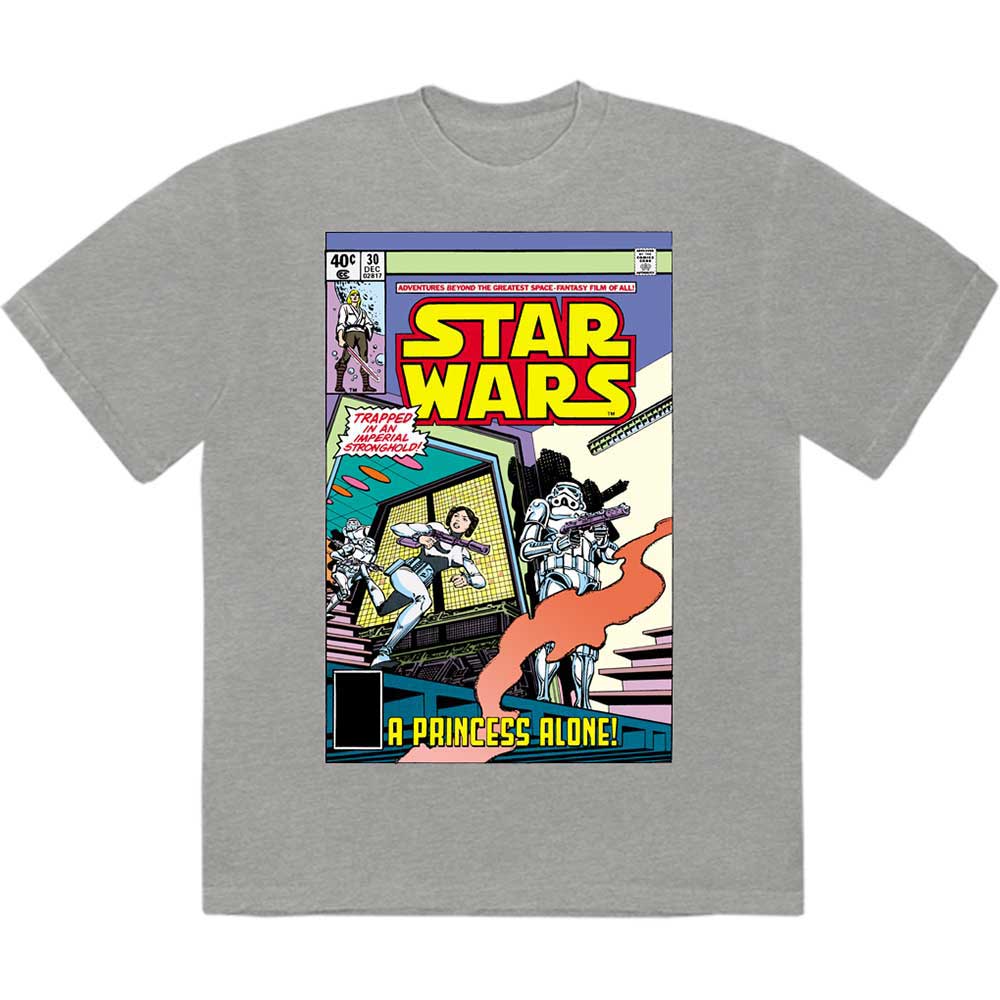 Star Wars A Princess Alone Comic Cover Mens T Shirt