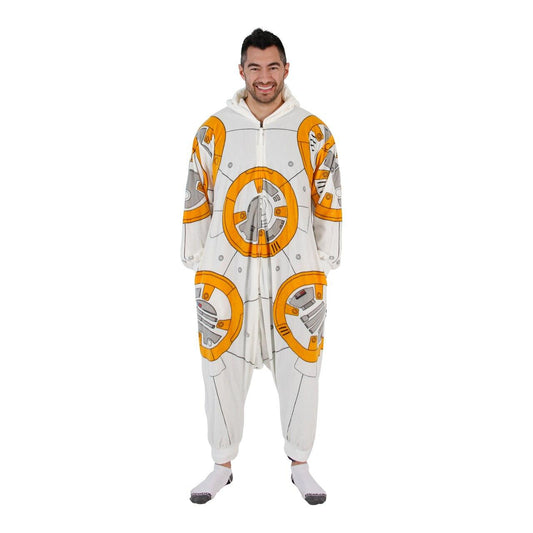 Star Wars BB8 Kigurumi Adult Jumpsuit PJ Pajamas