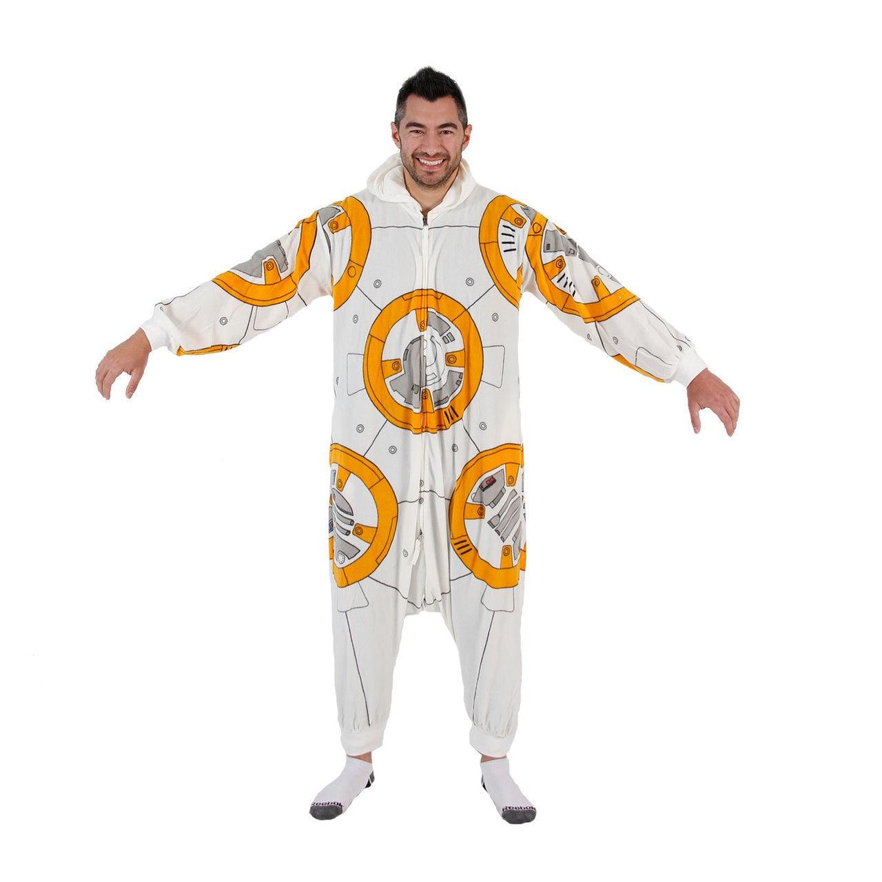Star Wars BB8 Kigurumi Adult Jumpsuit PJ Pajamas