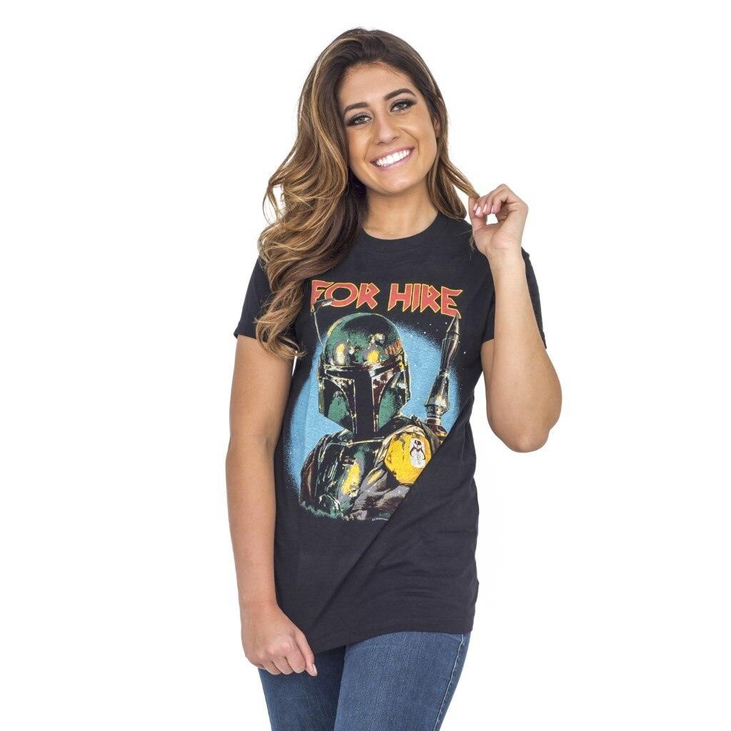 Star Wars Boba Fett For Hire T Shirt