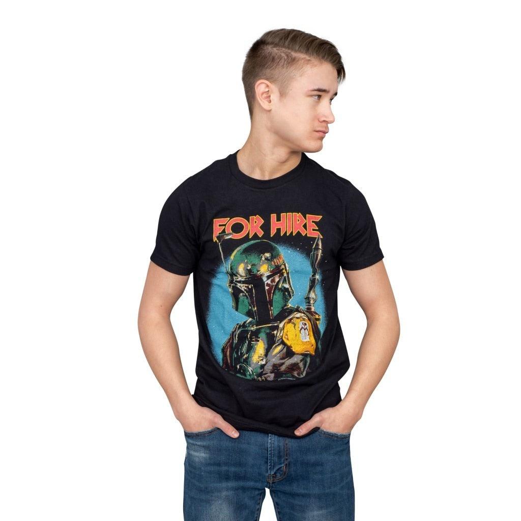 Star Wars Boba Fett For Hire T Shirt