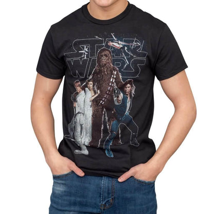Star Wars Chewie and The Gang T Shirt
