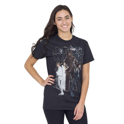 Star Wars Chewie and The Gang T Shirt
