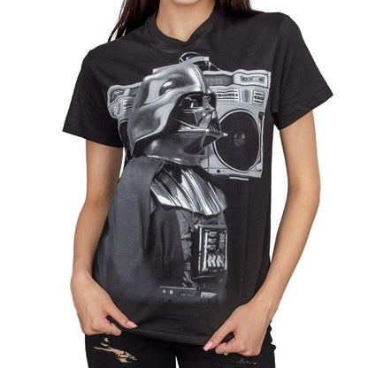Star Wars Darth Vader Boombox Retro T Shirt