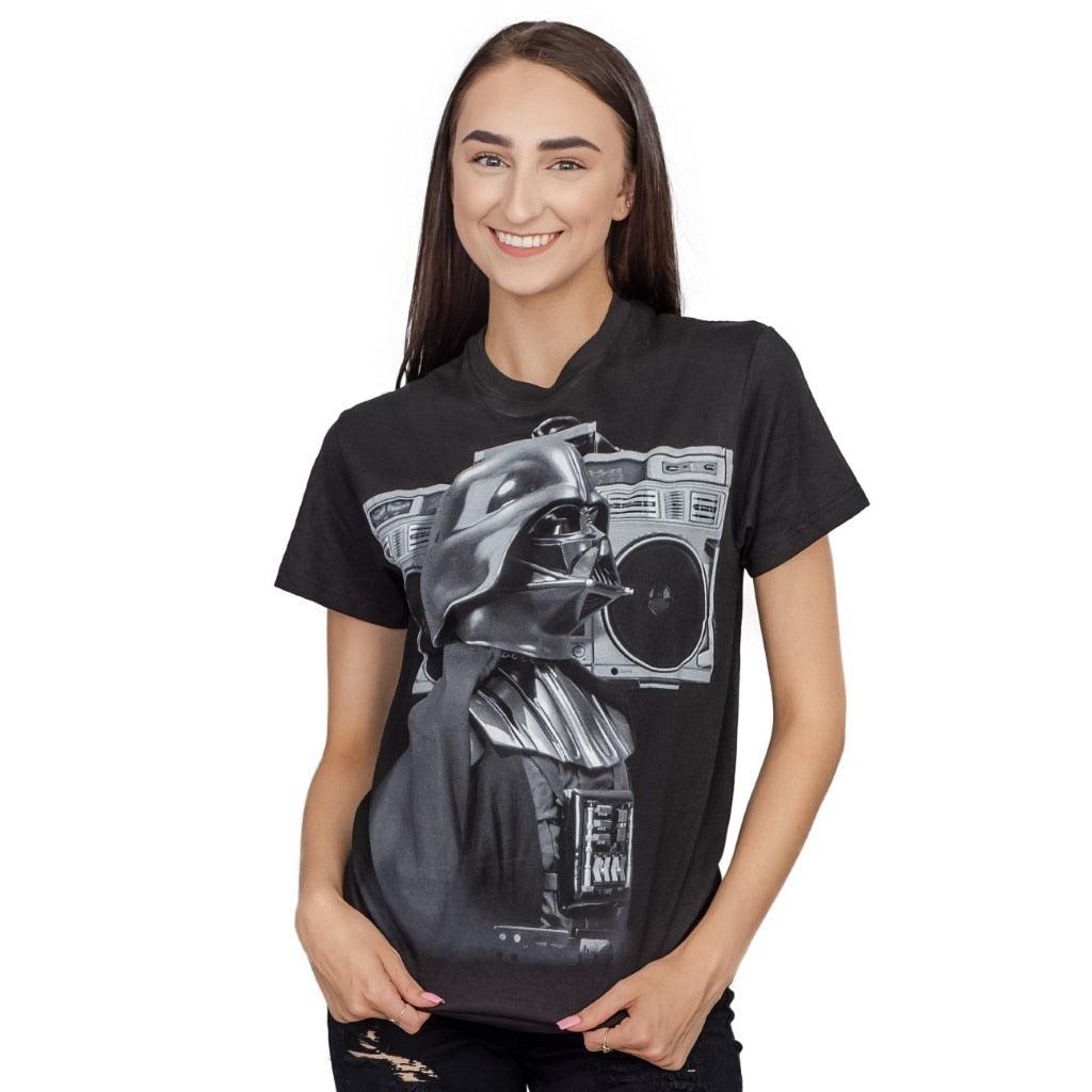 Star Wars Darth Vader Boombox Retro T Shirt