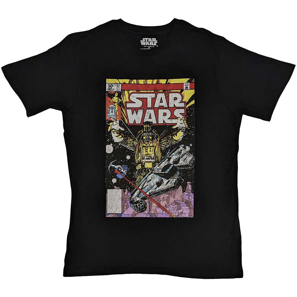 Star Wars Darth Vader Comic Mens T Shirt