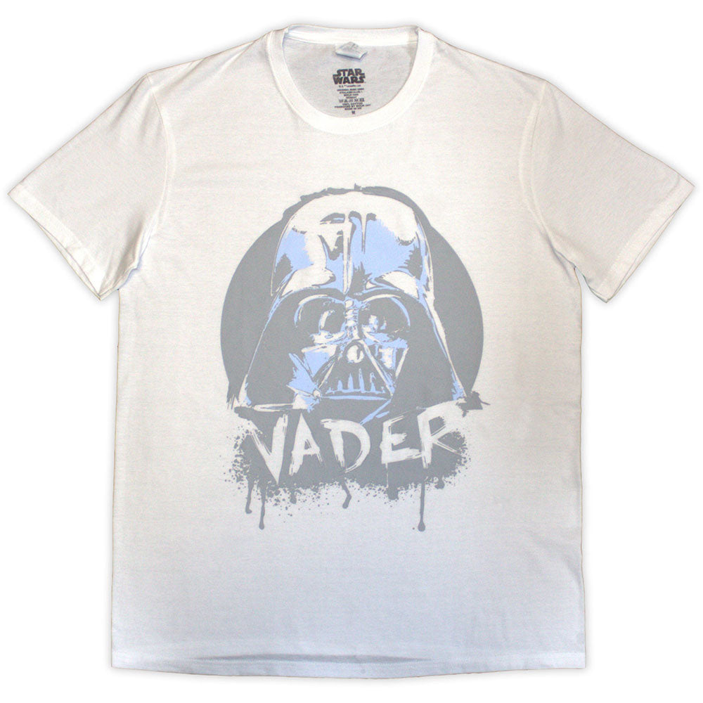 Star Wars Darth Vader Spray Paint Mens T Shirt