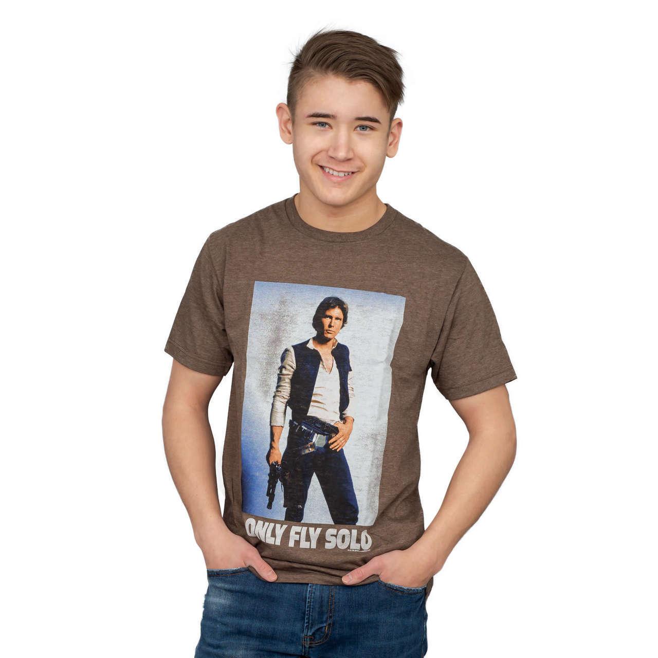 Star Wars Han Solo I Only Fly Solo T Shirt