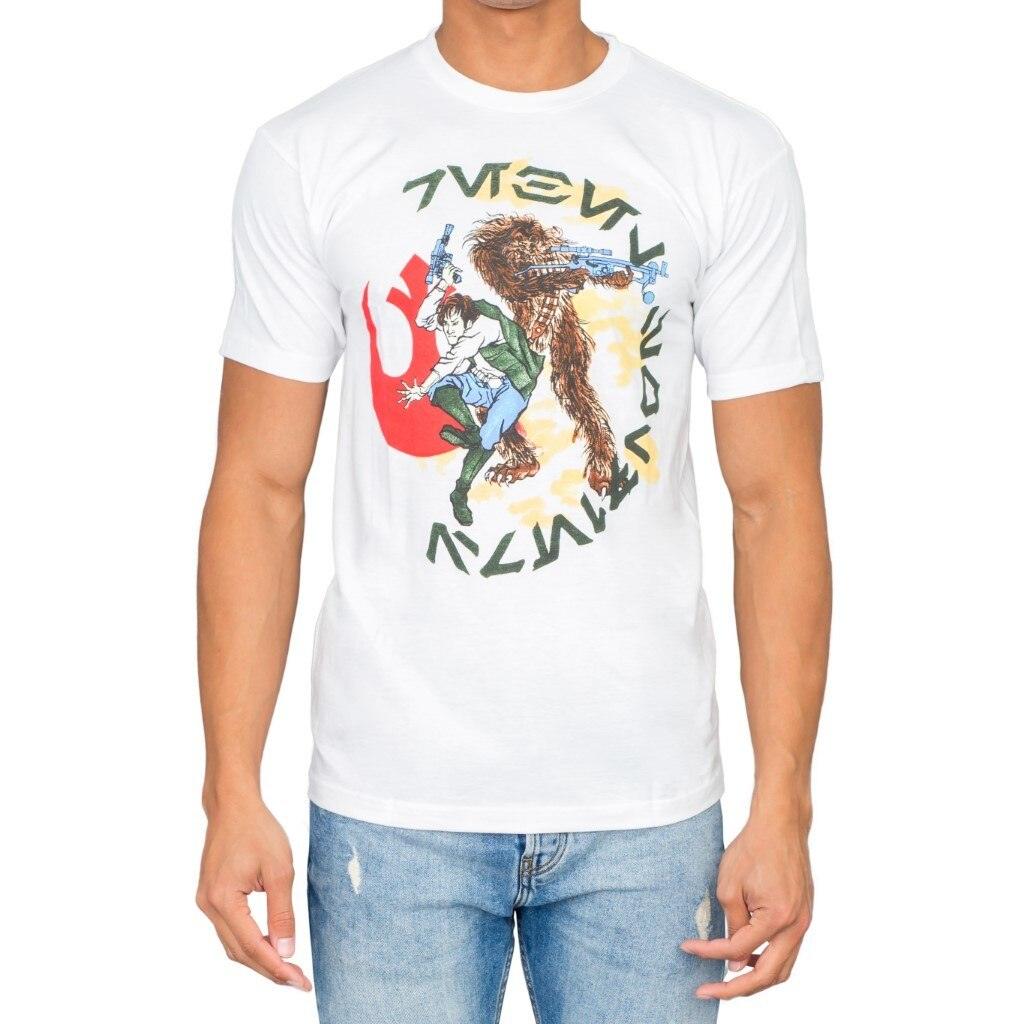 Star Wars Japan Chewey Chewbacca Fighting T Shirt