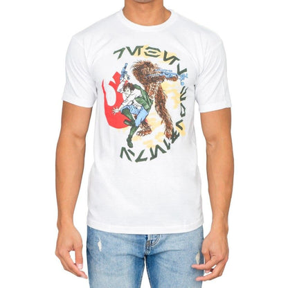 Star Wars Japan Chewey Chewbacca Fighting T Shirt