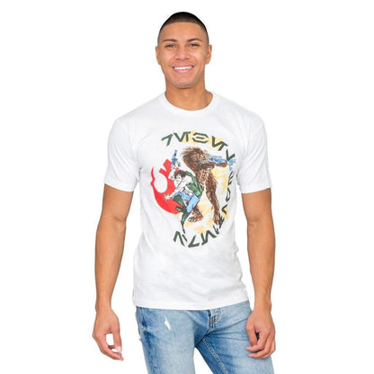Star Wars Japan Chewey Chewbacca Fighting T Shirt
