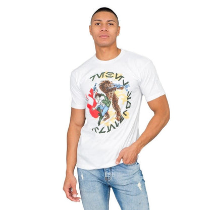 Star Wars Japan Chewey Chewbacca Fighting T Shirt