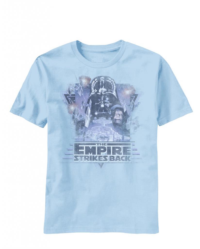 Star Wars Purple Empire Strikes Back Adult T Shirt