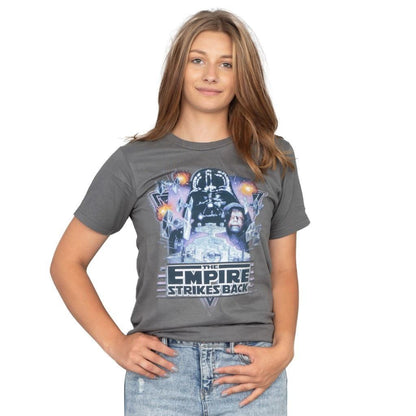 Star Wars Purple Empire Strikes Back T Shirt