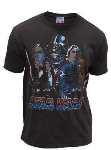 Star Wars Red, White & Blue Rogues & Jedi Washed T Shirt