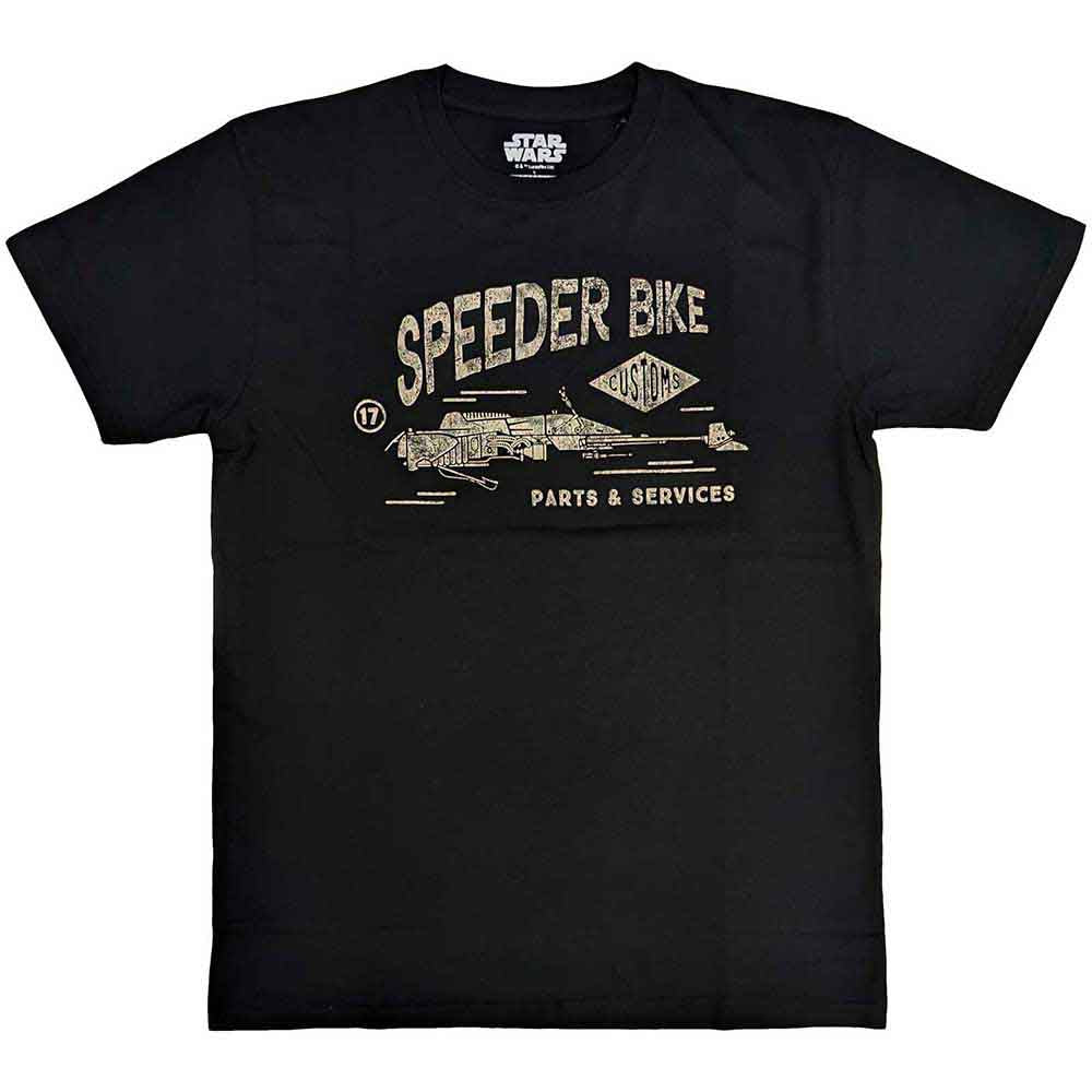 Star Wars Speeder Bike Mens T Shirt