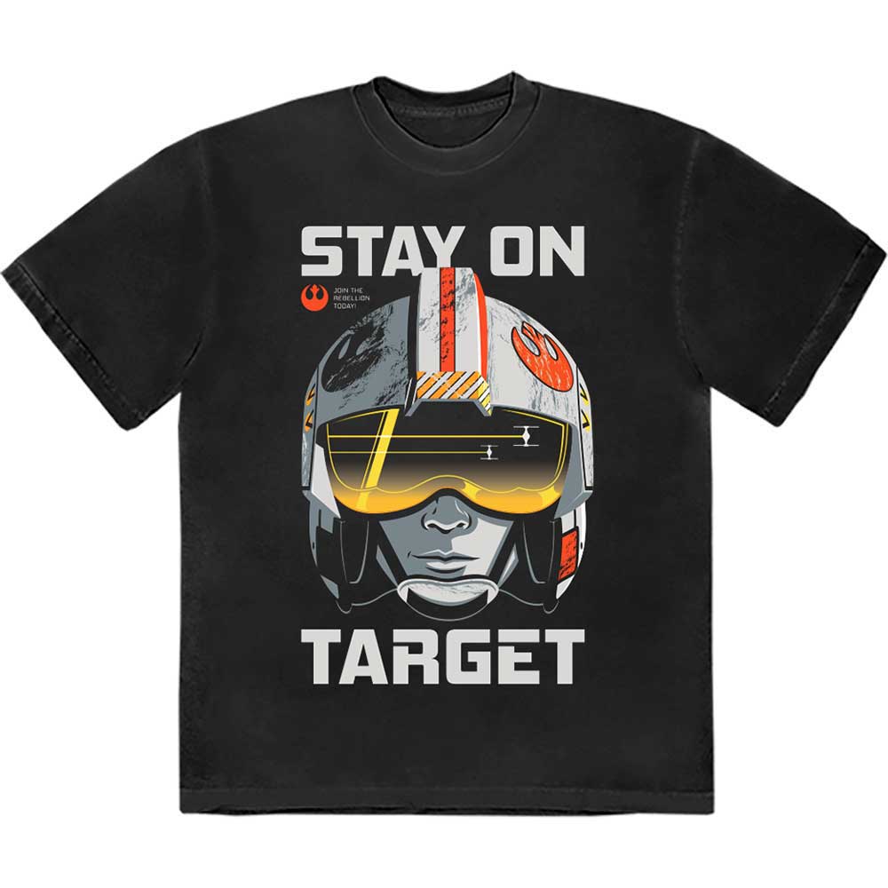 Star Wars Stay On Target Mens T Shirt