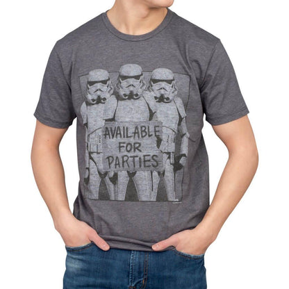 Star Wars Stormtroopers Available for Parties Vintage Inspired T Shirt