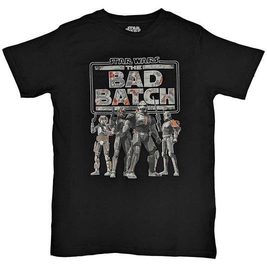 Star Wars The Bad Batch Mens T Shirt