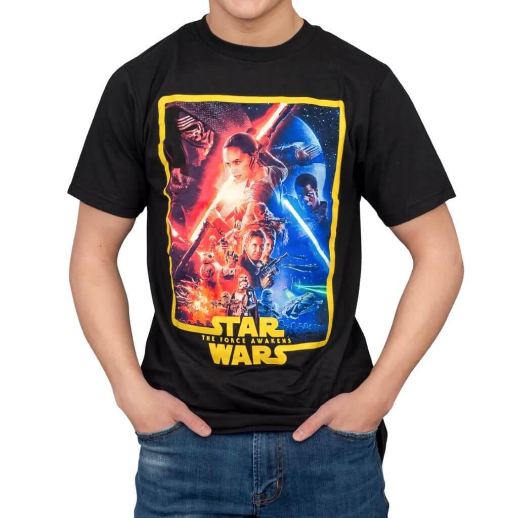 Star Wars The Force Awakens Poster T Shirt