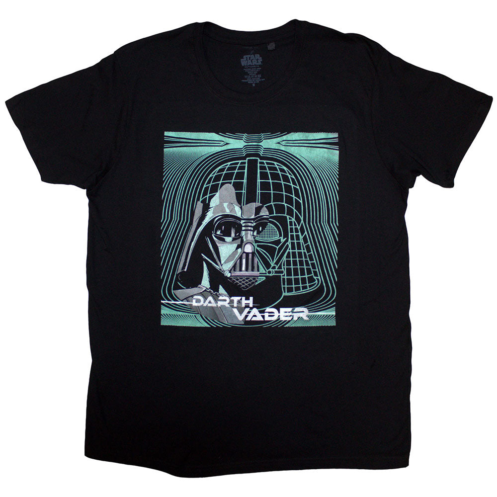 Star Wars Vader Grid Mask Mens T Shirt