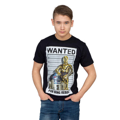 Star Wars Wanted For Being Rebels T Shirt Tee