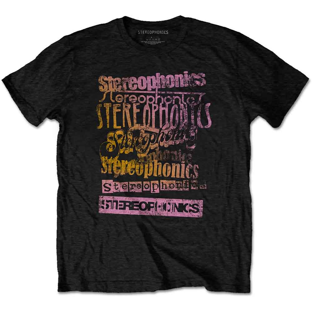 Stereophonics Logos Mens T Shirt