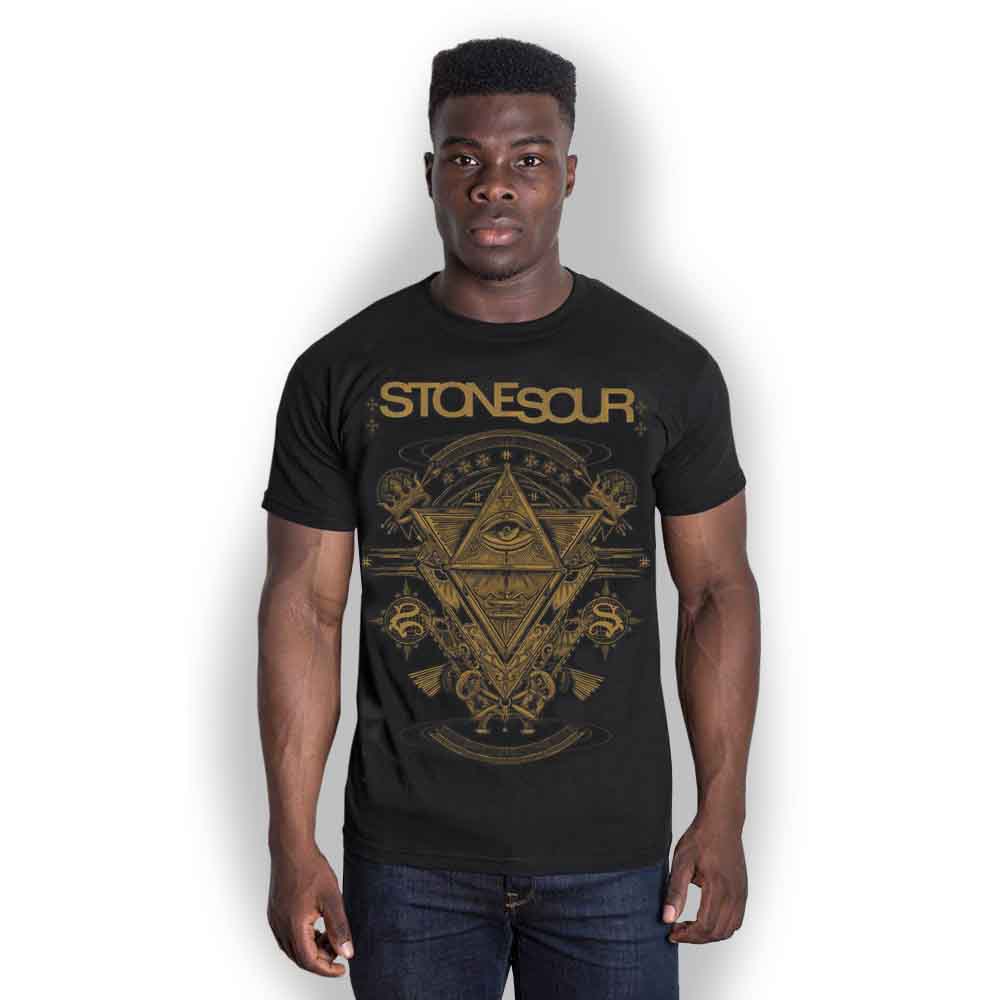 Stone Sour Pyramid Mens T Shirt