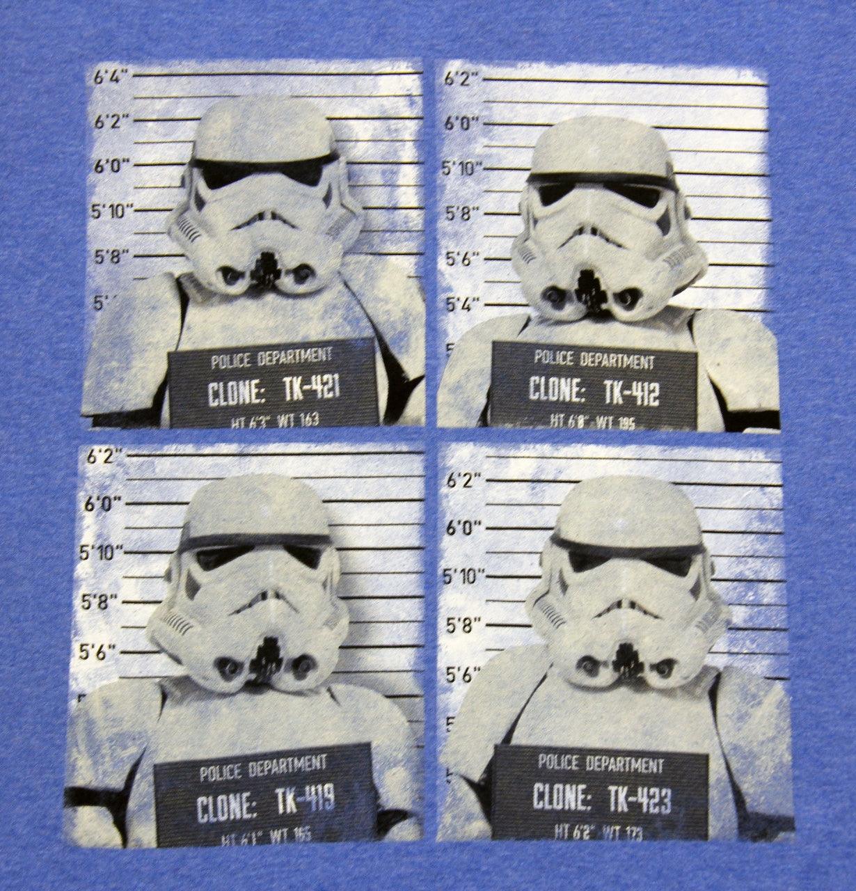 Storm Trooper Line Up Mug Shots T Shirt